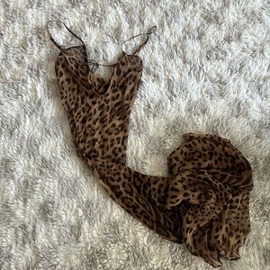 Rat & Boa Leopard Valentina dress